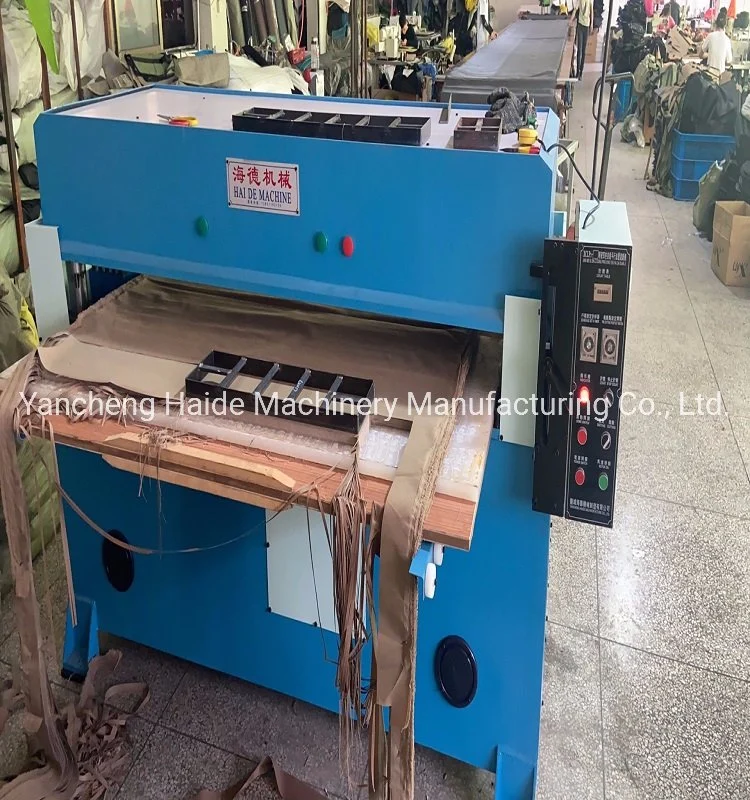 Hydraulic Plane Die Cutting Machine for Foam/Plastic/Shoes/Cardboard/Leather/Fabric