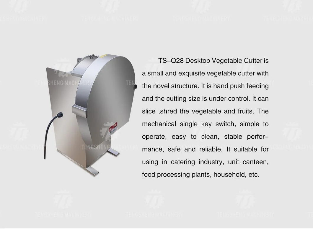 Table Small Fruit and Vegetable Multi-Functional Chopping Machine High Speed Slicing Machine Garlic Sprout, Celery, Cucumber, Potato, Lotus Root