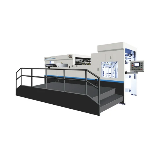 Utilisation automatique de papier carton à plat grand format Die Press Cutting Cutter Box Carton Die-Cutting Machine avec Kiss Creasing Stripping