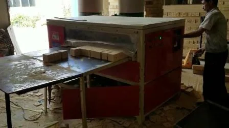 Machine de découpe de blocs de bois multi-lames pour pieds de palette